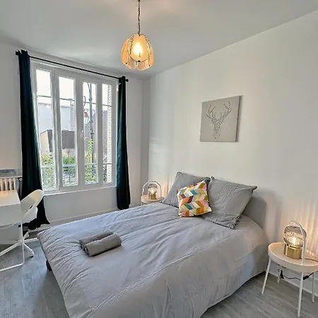 Apartment Cosy Near La Defense Paris Tranports Free Parking *