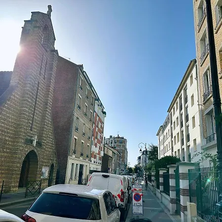 Cosy Near La Defense Paris Tranports Free Parking Apartment *